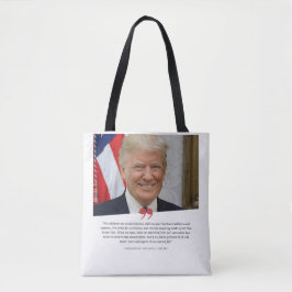 Bolsa Tote Citação do Donald Trump 