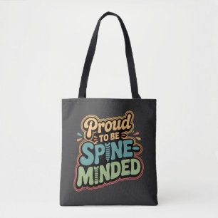 Bolsa Tote Citação Engraçado do Chiropractor Gift Spine Healt