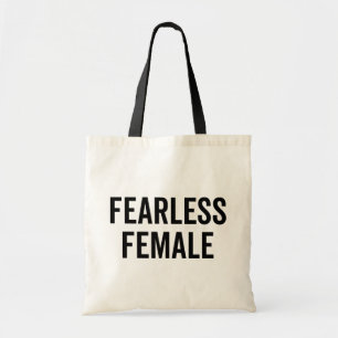 Bolsa Tote Citação Feminista Sem Medo