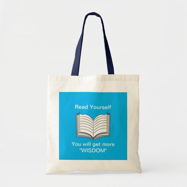 Bolsa Tote Citação Inspiradora para si (Frente)