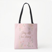 Citação Inspiradora Rosa Floral – Fique Suave