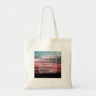 Bolsa Tote Citações de Eleanor Roosevelt