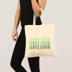 Bolsa Tote Citações Personalizadas Fofas Simples Amante de Ca