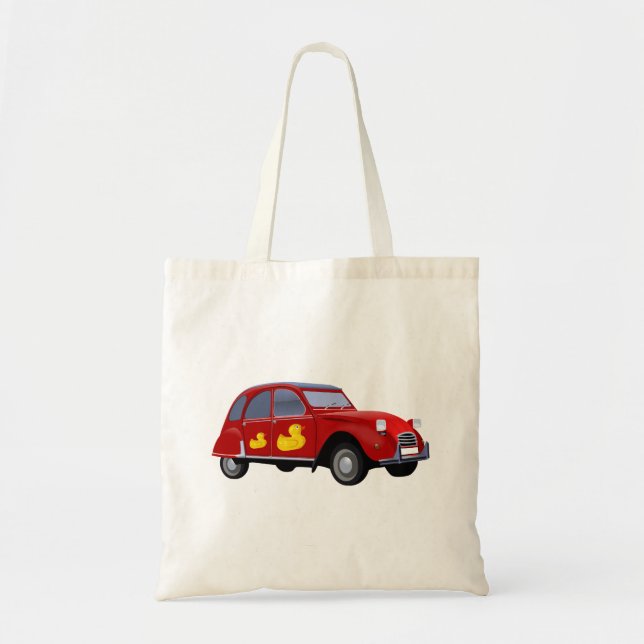 Bolsa Tote Citroen 2CV pato (Frente)