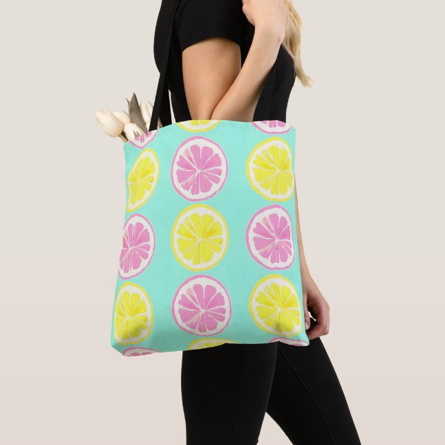 Bolsa Tote Citrus Symphony (Close Up)