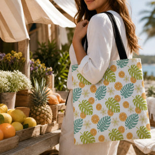 Bolsa Tote Citrus Tropical