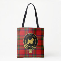 Clã escocês Crest Scottie Tartan