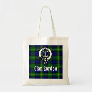 Bolsa Tote Clã Gordon Tartan Crest