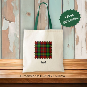 Bolsa Tote Clan Boyd Tartan