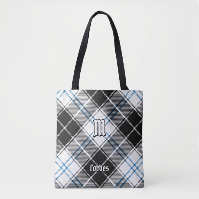 Bolsa Tote Clan Forbes Vestido Tartan (Frente)