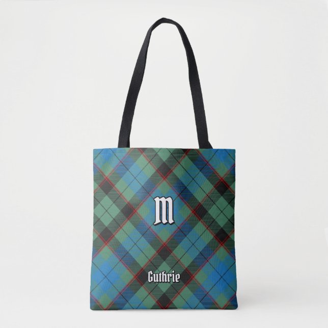 Bolsa Tote Clan Guthrie Tartan (Frente)