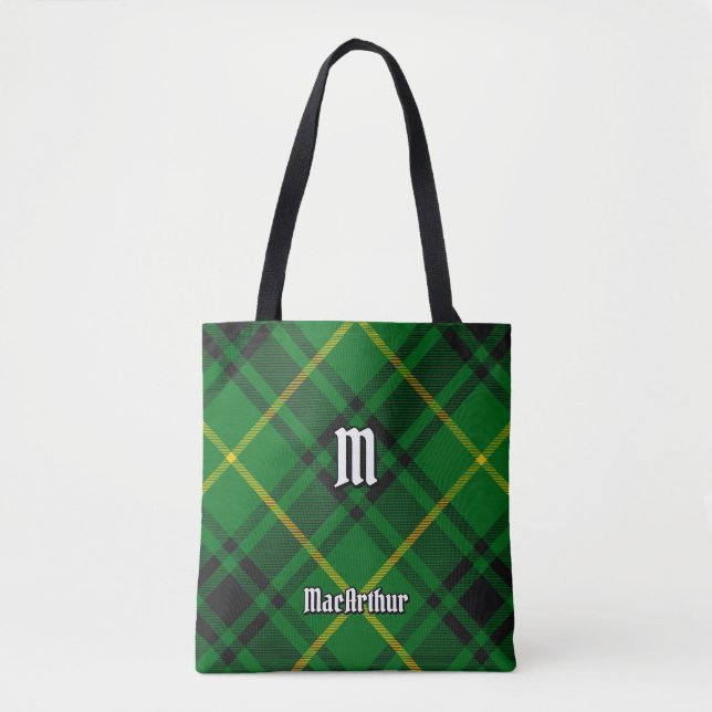 Bolsa Tote Clan MacArthur Tartan (Frente)