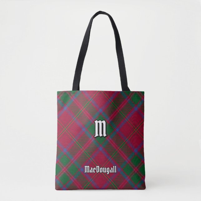 Bolsa Tote Clan MacDougall Tartan (Frente)