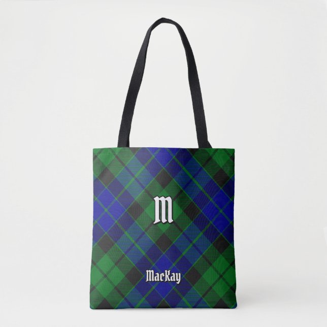 Bolsa Tote Clan MacKay Tartan (Frente)