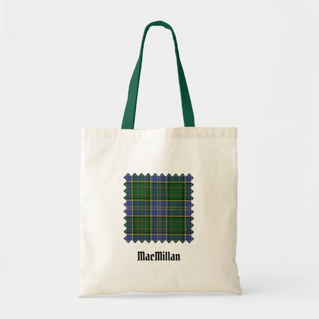 Bolsa Tote Clan MacMillan caçando Tartan Tote Bag (Frente)