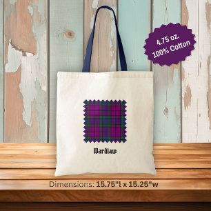Bolsa Tote Clan Wardlaw Tartan