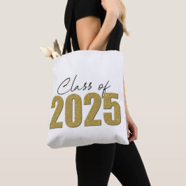 Bolsa Tote Classe de Largura Dourada de 2025