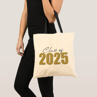 Bolsa Tote Classe de Largura Dourada de 2025