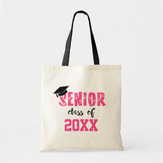 Bolsa Tote Classe de mais velho do Formando de Ano Personaliz