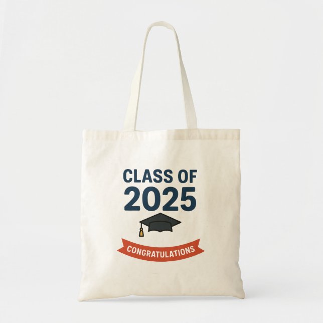 Bolsa Tote Classe de oferta de Parabéns para graduação de 202 (Frente)
