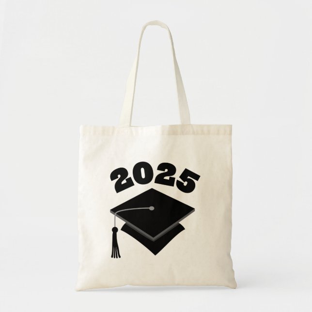 Bolsa Tote Classe de Presente de Graduação de 2025 (Frente)