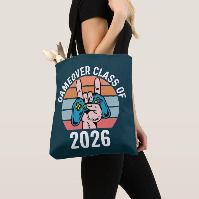 Bolsa Tote Classe Gameover de 2026 (Close Up)