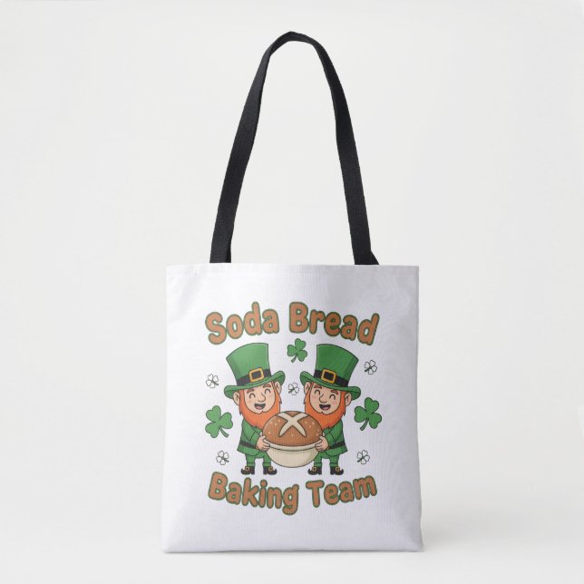 Bolsa Tote Classic Soda Bread Baking Team Homemade Loaf Irish (Frente)