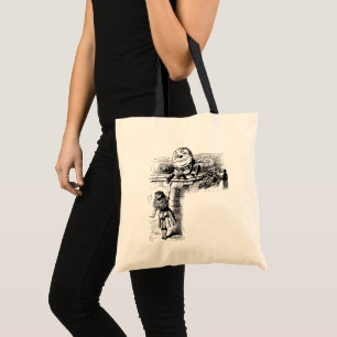 Bolsa Tote Clássico Alice no País das Maravilhas, Humpty Dump