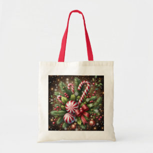 Bolsa Tote Clássico Cana doce/menta-pimenta