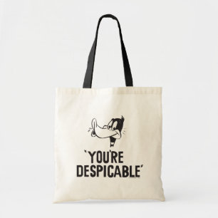 Bolsa Tote Clássico DAFFY DUCK™ "Você é Desprezível"