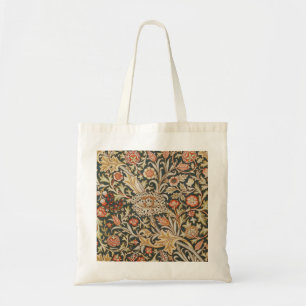 Bolsa Tote Clássico Jardim Flor Botânico William Morris Trent