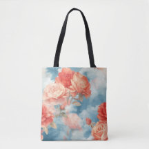 Clássicos - Rosa Angélica e Rosas vermelhas em nuv