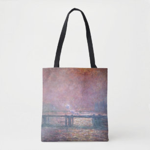 Bolsa Tote Claude Monet a Tamisa em Charing Cruz, 1903