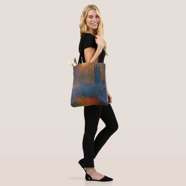 Bolsa Tote Claude Monet - Câmaras do Parlamento (No(a) Modelo)