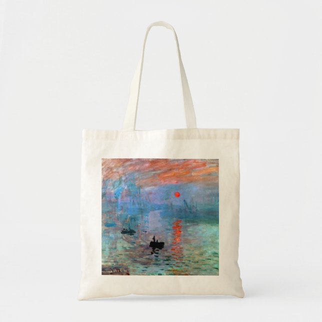 Bolsa Tote Claude Monet Impressão (Frente)