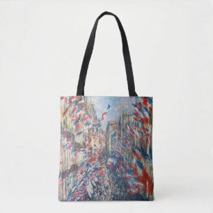 Bolsa Tote Claude Monet - La Rue Montorgueil - Paris