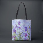 Bolsa Tote Claude Monet - Lilac Irises / Iris Mauves<br><div class="desc">Lilac Irises / Iris Mauves - Claude Monet,  1914-1917</div>