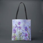 Bolsa Tote Claude Monet - Lilac Irises / Iris Mauves<br><div class="desc">Lilac Irises / Iris Mauves - Claude Monet,  1914-1917</div>