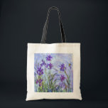 Bolsa Tote Claude Monet - Lilac Irises / Iris Mauves<br><div class="desc">Lilac Irises / Iris Mauves - Claude Monet,  1914-1917</div>
