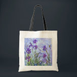 Bolsa Tote Claude Monet - Lilac Irises / Iris Mauves<br><div class="desc">Lilac Irises / Iris Mauves - Claude Monet,  1914-1917</div>