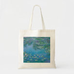 Bolsa Tote Claude Monet - Lírios Água 1906<br><div class="desc">Lírios de Água (Ninfas) - Claude Monet,  Óleo na Canvas,  1906</div>