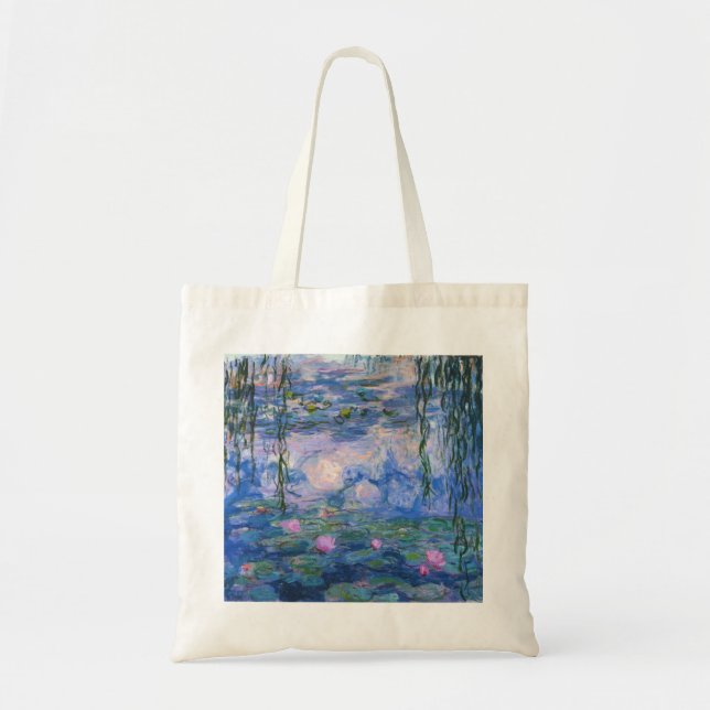 Bolsa Tote Claude Monet - Lírios Água, 1916 (Frente)