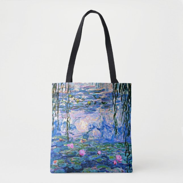 Bolsa Tote Claude Monet - Lírios Água, 1919, (Frente)
