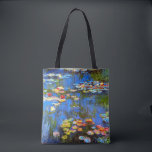 Bolsa Tote Claude Monet, Lírios-Água, Impressionista<br><div class="desc">Claude Monet,  Lírios-Água,  Saco-Tote Impressionista</div>