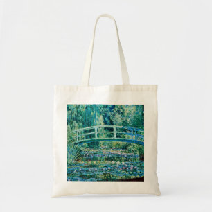 Bolsa Tote Claude Monet - Lírios De Água E Ponte Japonesa