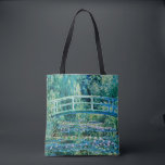 Bolsa Tote Claude Monet - Lírios De Água E Ponte Japonesa<br><div class="desc">Claude Monet - Lírios De Água E Ponte Japonesa (1899)</div>