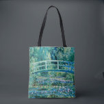 Bolsa Tote Claude Monet - Lírios De Água E Ponte Japonesa<br><div class="desc">Claude Monet - Lírios De Água E Ponte Japonesa (1899)</div>