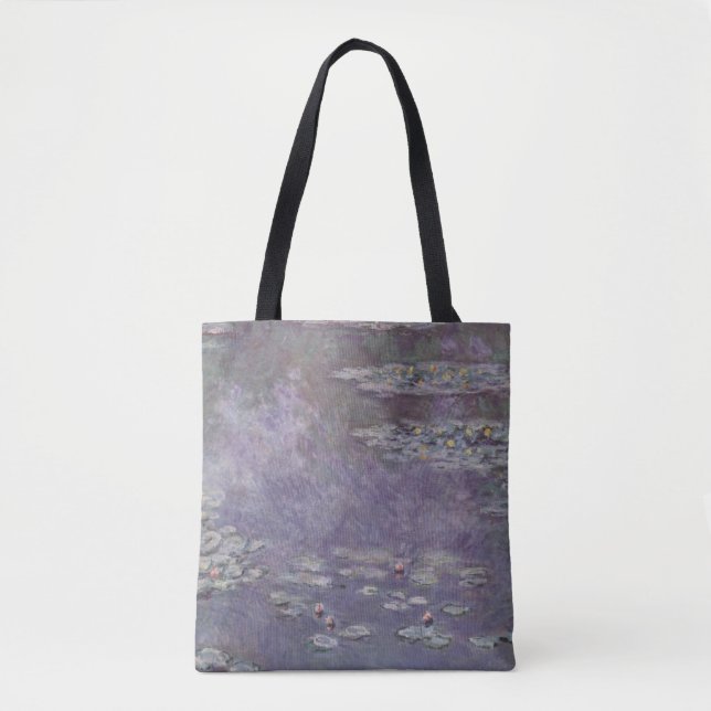 Bolsa Tote Claude Monet - Lírios Hídricos (Frente)