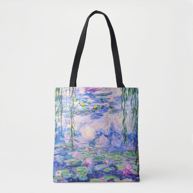 Bolsa Tote Claude Monet - Lírios/Ninfas 1919 (Frente)