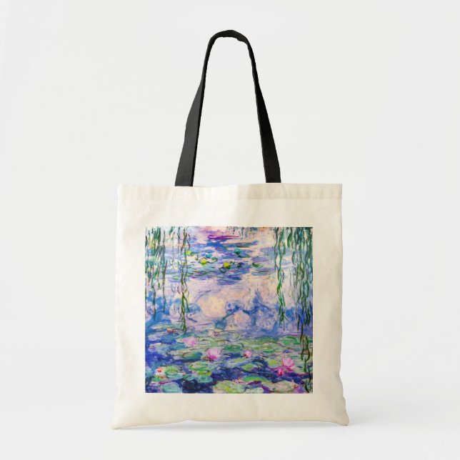 Bolsa Tote Claude Monet - Lírios/Ninfas 1919 (Frente)